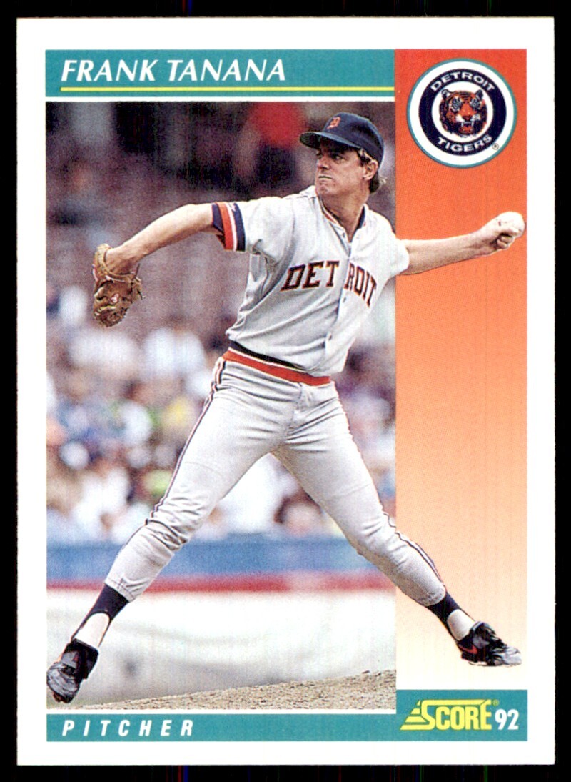 1992 Score Frank Tanana Detroit Tigers #271 | eBay