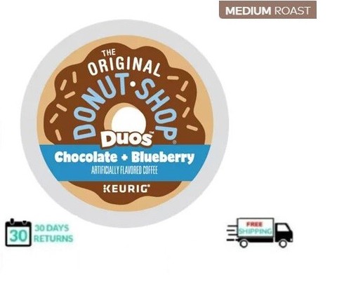 Donut Shop Duos Chocolate Blueberry 