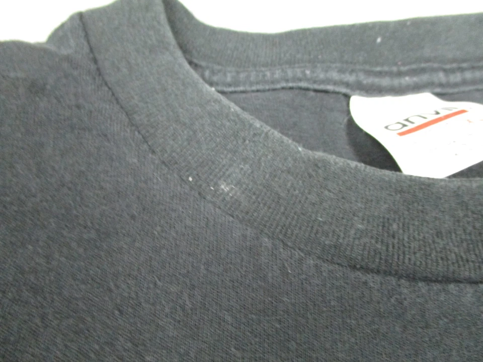 Vintage Black Hills Shirt Adult XL Black Wolf Nature Animal Anvil 3D Mens 90s - Image 3 of 4