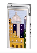 Elie Bleu Limited Edition White Cubana Havana Torch Lighter, EBJ1568, New In Box