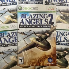 Blazing Angels 2: Secret Missions of WWII Xbox 360 Instruction Manual Only