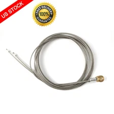 Todco Truck & Trailer Overhead Door Cables, 110" with 5/16" Eye Brass , Pair