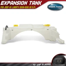 New Engine Coolant Reservoir w/ Cap & Hose for Jeep KK Liberty 2008-2012 V6 3.7L