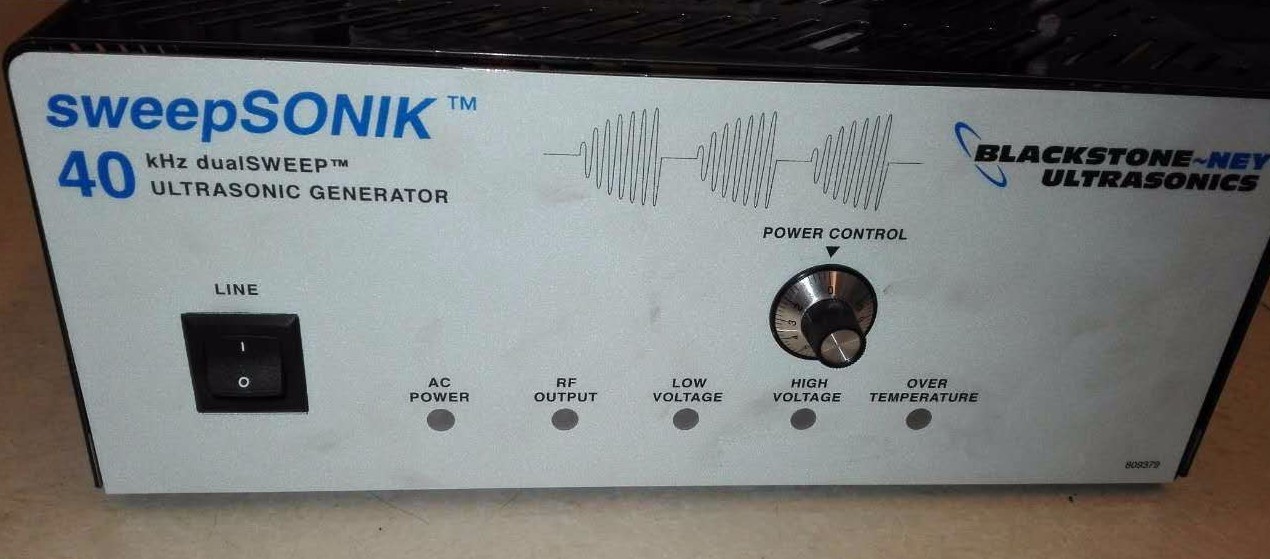 BLACKSTONE NEY ULTRASONICS SWEEPSONIK ULTRASONIC GENERATOR eBay