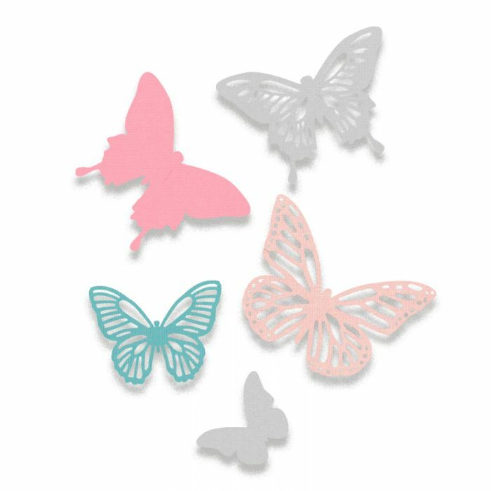 Sizzix Thinlit Die Butterflies : 662607