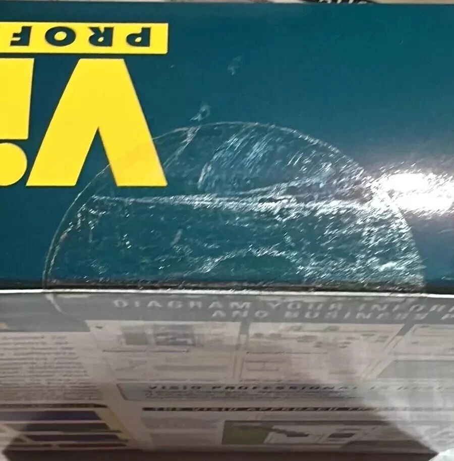 Vintage 1997 Visio Professional 5.0 Software for Windows 95 and NT 4.0 (SEALED) - Image 3 of 4