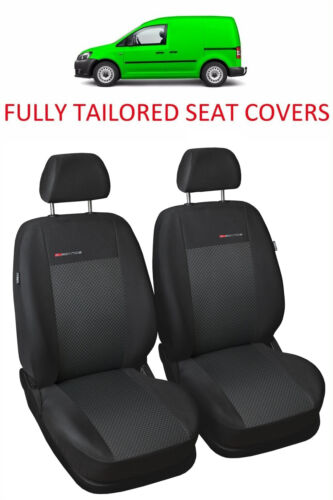 Volkswagen Caddy Van 1+1 FULLY TAILORED SEAT COVERS (2003 - on)  - Foto 1 di 5