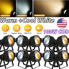 100 W COB Par Can Luce Palco DJ Luce LED Pubblico Cieco Discoteca Club Luce DMX