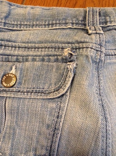 Girl's Gap Embellished Flared Jeans Size 8 - Picture 7 of 9