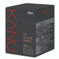 Maxim KANU MINI Dark Roast americano Coffee Mix 0.9g x 30 Sticks Korea Coffee
