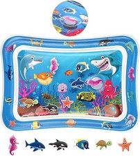 Tummy Time Baby Water Play Mat for 3M 6M 9 Months Newborn Babies