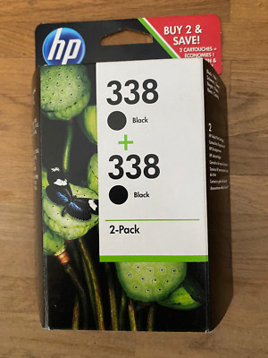 Original HP 338 black Doppelpack