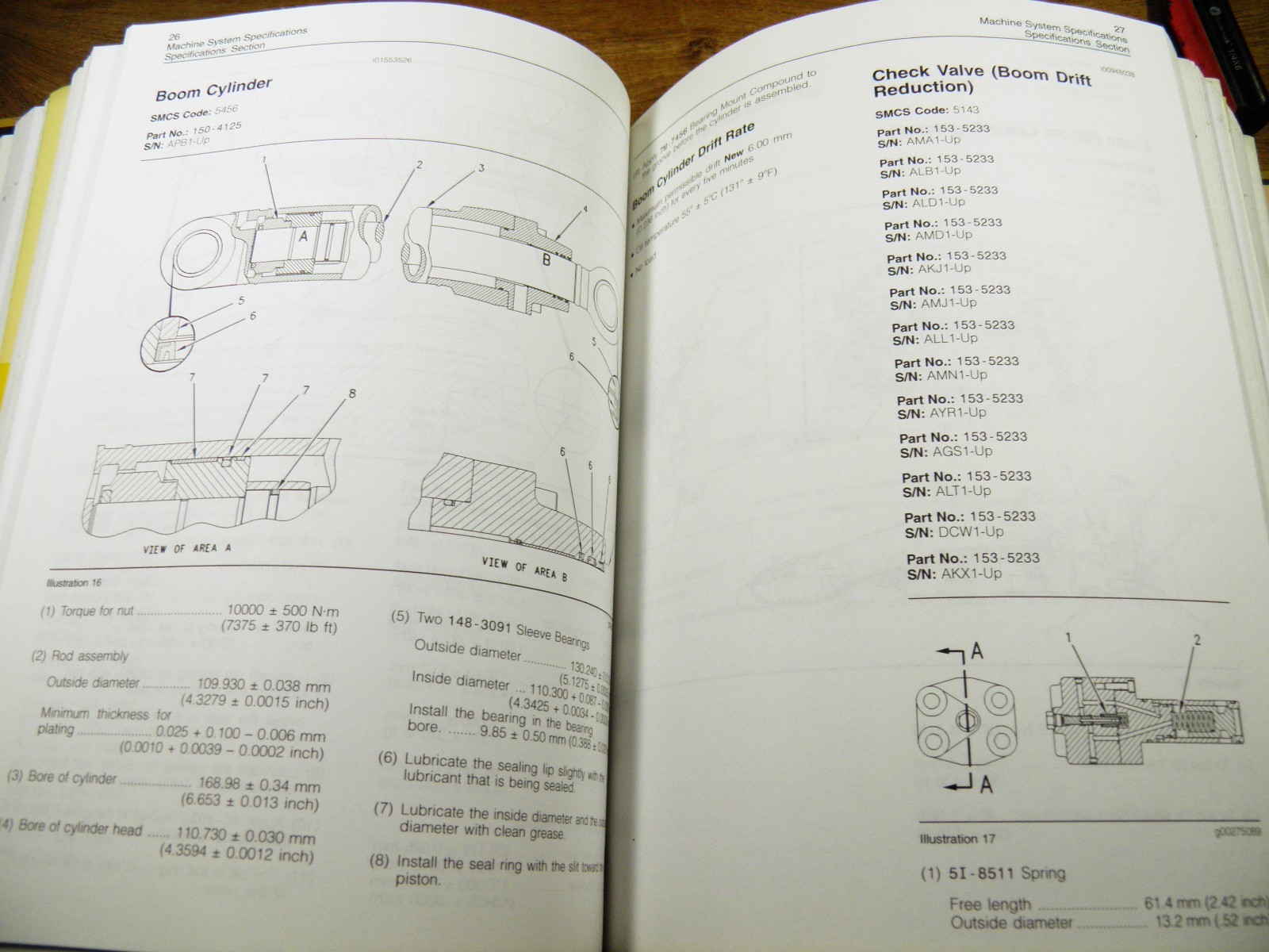 CAT Caterpillar 345B 345B L II Service Manual  AMA ALD AMD AKJ AMN ALB AMJ DCW