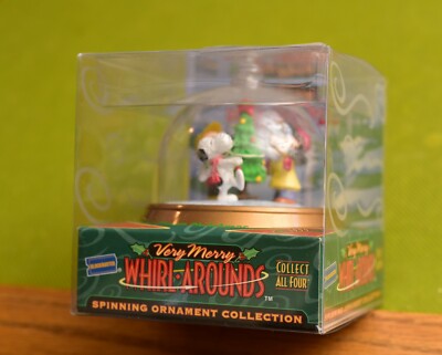 1999 VERY MERRY WHIRL-A-ROUNDS RUDOLF BLOCKBUSTER CHRISTMAS ORNAMENT MIB