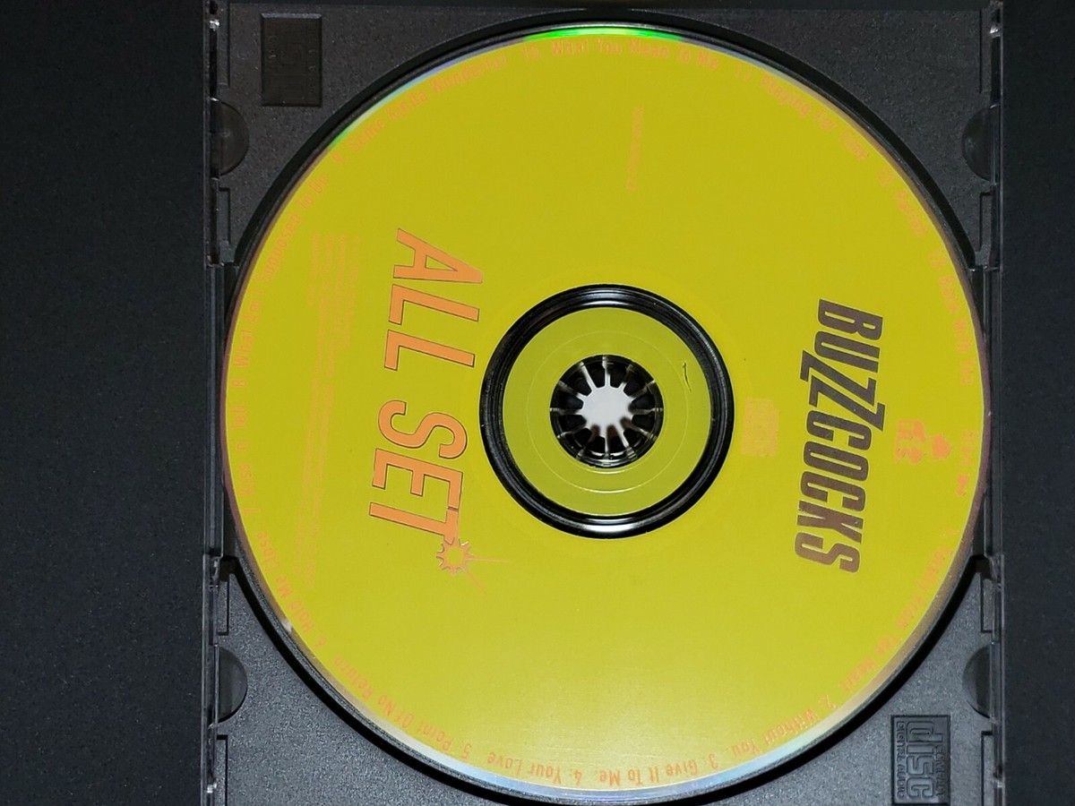 Buzzcocks All Set CD 1996 I.R.S. Records 36962 724383696222