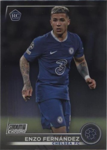 22-23 Topps Stadium ENZO RC 直筆サイン 世界50枚 Topps Stadium Club Chrome 22/23 Chelsea FC Enzo Fernandez RC | eBay