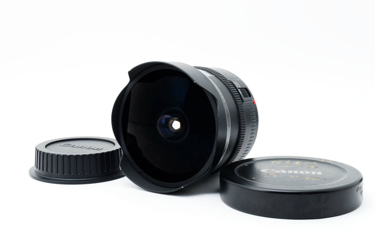 Canon EF 2.8/15 Fisheye – Objectif Pour Pièces (Défectueux), 15mm, Monture EF
