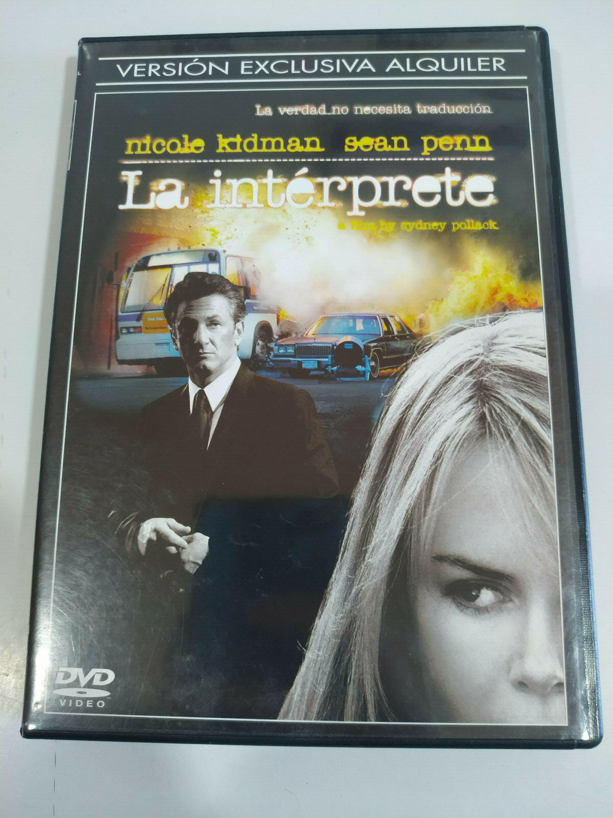 The Interpreter Nicole Kidman Sean Penn Sydney Pollack DVD Spanish English Reg 2