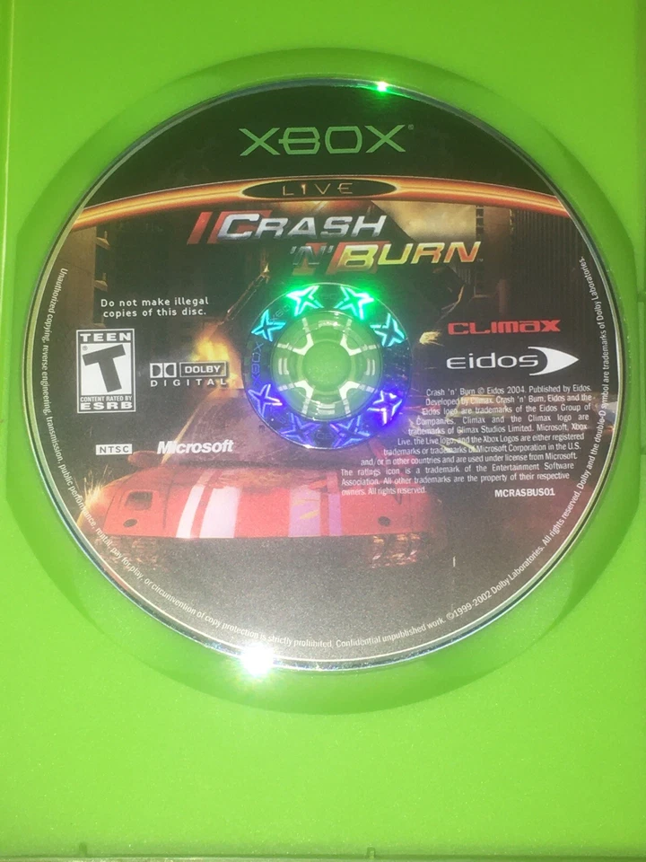 MX UNLEASHED Crash ‘N’ Burn Original Xbox Lot Of 2 - Image 4 of 4