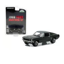44723BY GREENLIGHT 1968 Ford Mustang GT Fastback Green Diecast 1:64 Scale Model