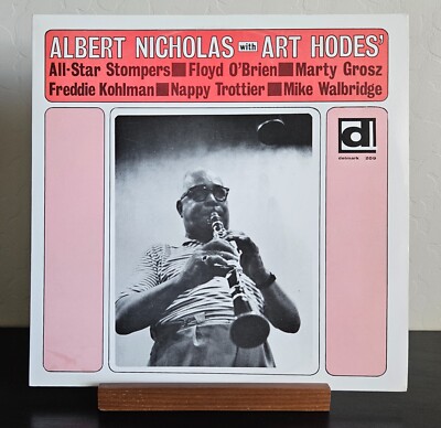 Albert Nicholas With Art Hodes    Albert Nicholas With Art Hodes' (Delmark LP)