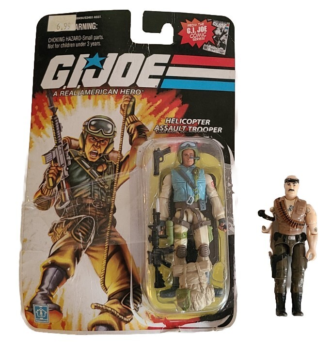 GI Joe 25th Anniversary Sgt Airborne Helicopter Trooper