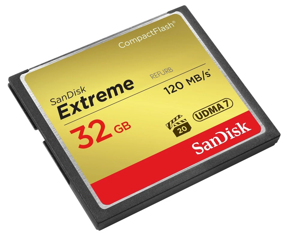 SanDisk 120MB/s Extreme S 32GB CompactFlash CF Memory Card SDCFXS-32G 32 GB - Image 2 of 4