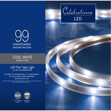 Celebrations 2T434912 LED Cool White Tape Lig...
