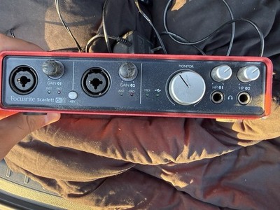 Focusrite Scarlett 6i6 USB 2.0 Audio Interface Phantom Power MOSC0007