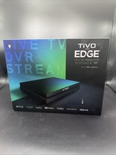 TiVo Edge DVR Antenna OTA All in Lifetime Service, 500 GB, 2 Tuners Tested READ