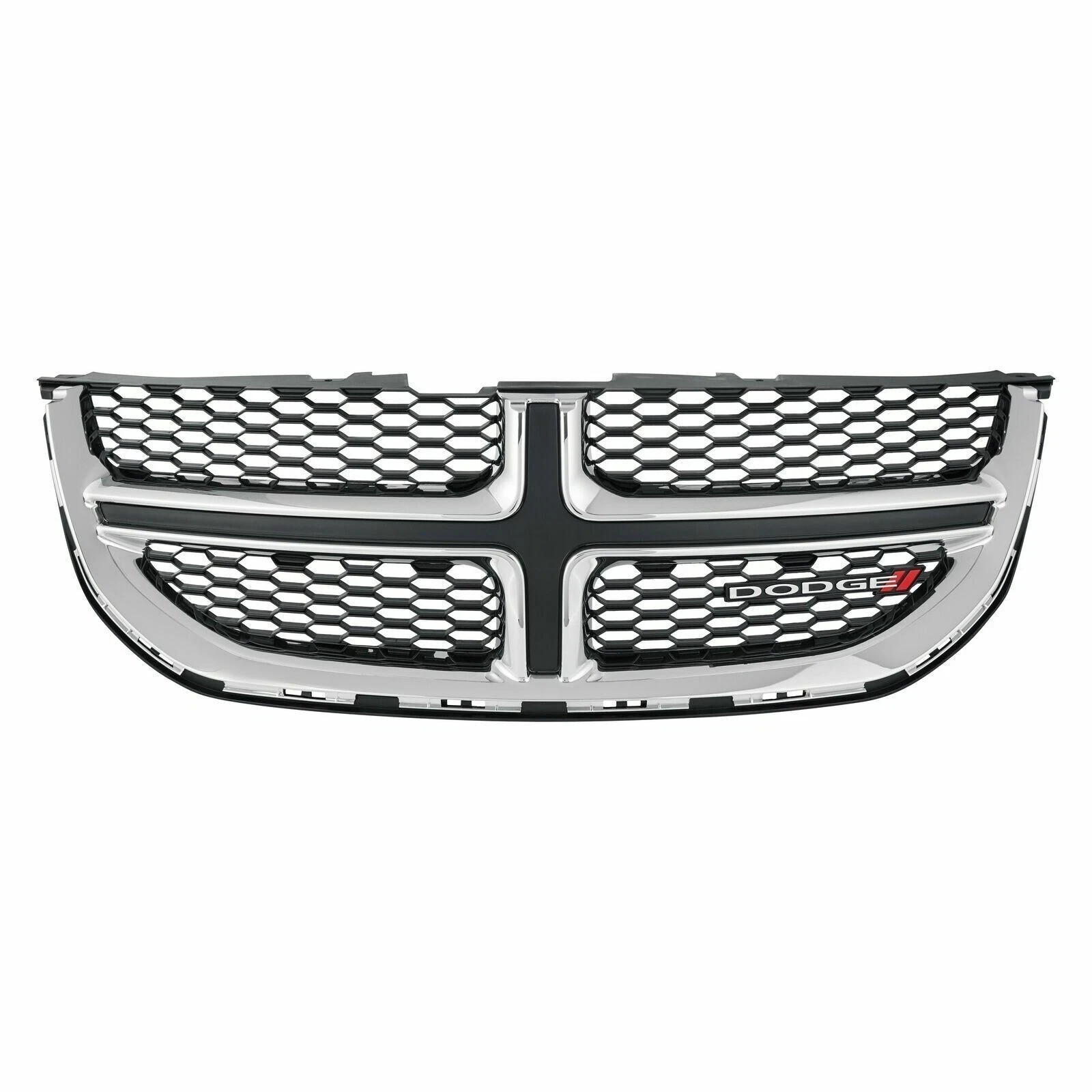 New Front Bumper Grille Fits 2011-2020 Dodge Grand Caravan Chrome CH1200342