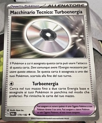 Pokemon Zeitparadoxon PARit DEU: TECHNISCHE MASCHINE: TURBOENERGIE 179/182