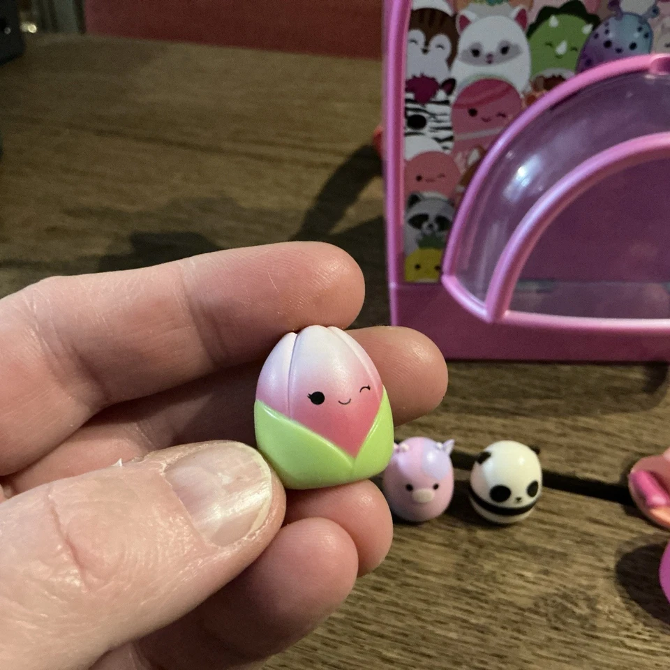 Juego de 5 Squishmallow Squish-a-longs y estuche mochila de transporte Foto 3 de 4