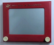 Vintage Ohio Art Magic Etch A Sketch Model 505 Classic Red Drawing Toy USA Made
