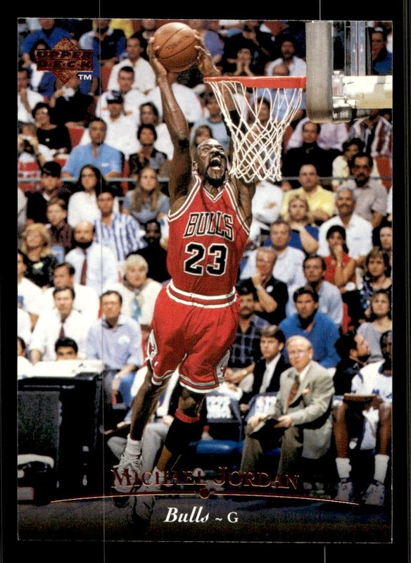 1995-96 Upper Deck #23 Michael Jordan Chicago Bulls MINT NO RESERVE!
