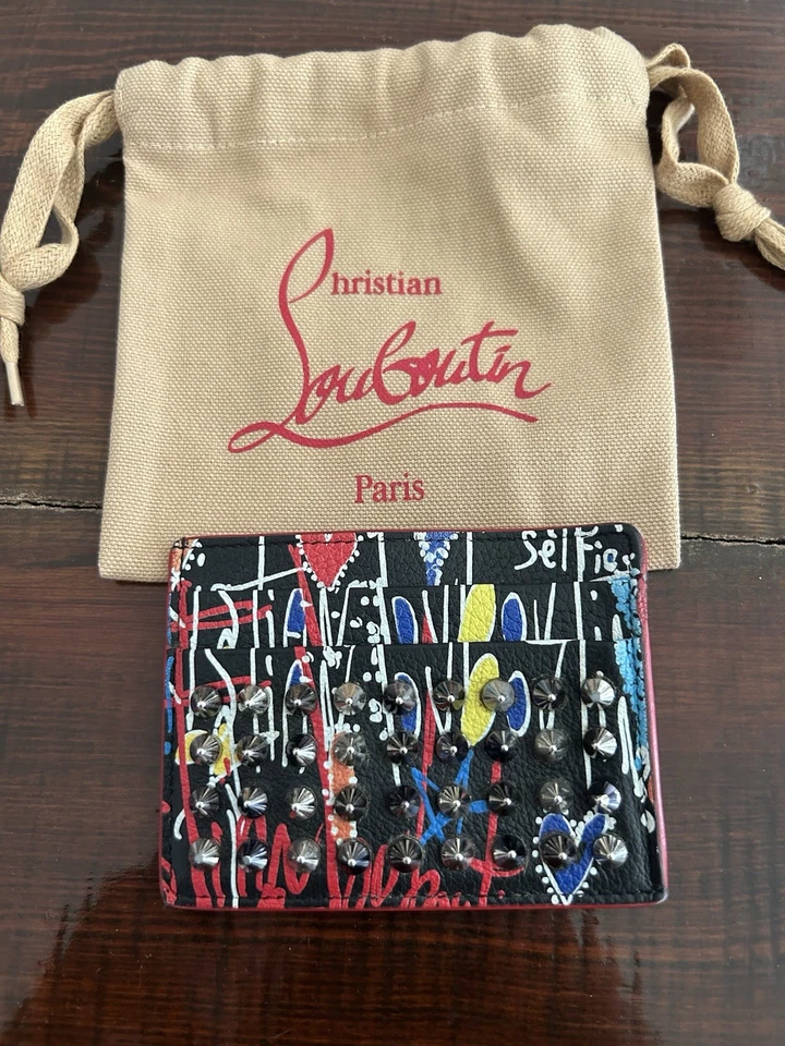 Christian louboutin card Holder Card case. Used Once. C1 - Image 2 of 4