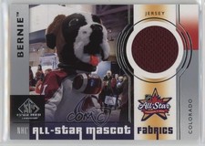 2024 Upper Deck SP Game Used All-Star Mascot Fabrics Bernie the St Bernard 08gm