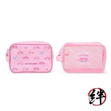SANRIO 2-Piece Travel Pouch Set My Melody Polyester for Organizing Small Items