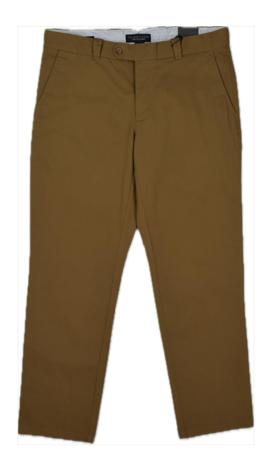 The Men's Store Khaki Tailored Fit Chino Pants 34 X 32 New $98   M79375737
