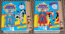 2014 MATTEL SUPER POWERS BATMAN SUPERMAN 30th ANNIVERSARY 6 FIGURES KALIBAK BAF