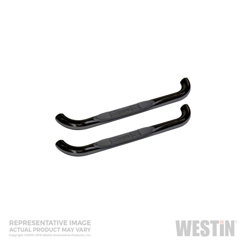 Westin For 1997-2004 Ford F-150/250LD Reg Cab E-Series 3 Nerf Step Bars - Black Foto 4 de 4