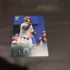 Sato Teruaki 2024 Tigers Trading Card NPB Baseball Card