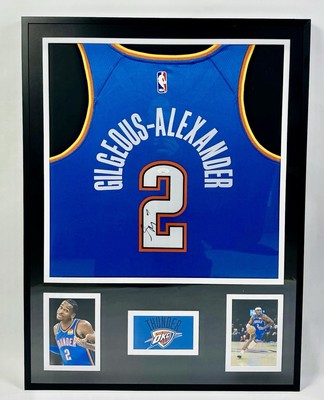 Shai Gilgeous Alexander SGA Signed Oklahoma City Thunder