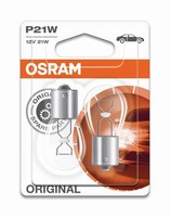 Osram GlüHbirne 12V 21W Ba15S Metallsockel 2Stk.