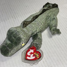 NEW TY Beanie Baby - SWAMPY the Alligator 9.5 inch - MWMT's Stuffed Animal Toy