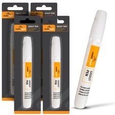 2-6pk White Tile Grout Pen Kitchen Bathroom Waterproof Marker Revives Anti Mould