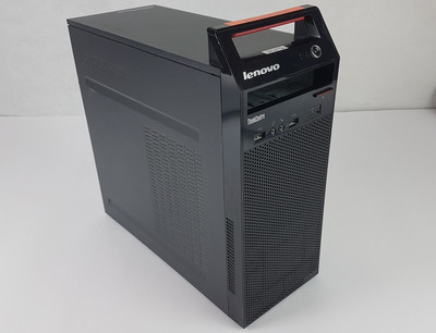 Lenovo 002UGE Think Centre E73 Micro ATX Tower Gehäuse Schwarz / Black TOP