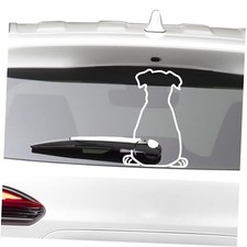 Funny Dog Moving Tail Decal, Rear Window Decal, Auto Decoration Style B