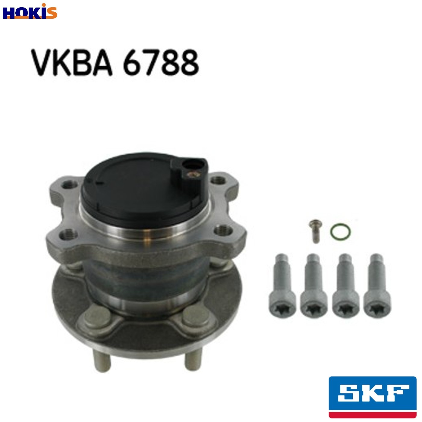 Wheel Bearing Kit fits FORD GRAND C-MAX 1.5 Rear 15 to 19 SKF 1682628 1682638 - Image 29