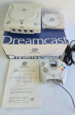 Sega Dreamcast Console With Controller & Cables -  Spares or repair